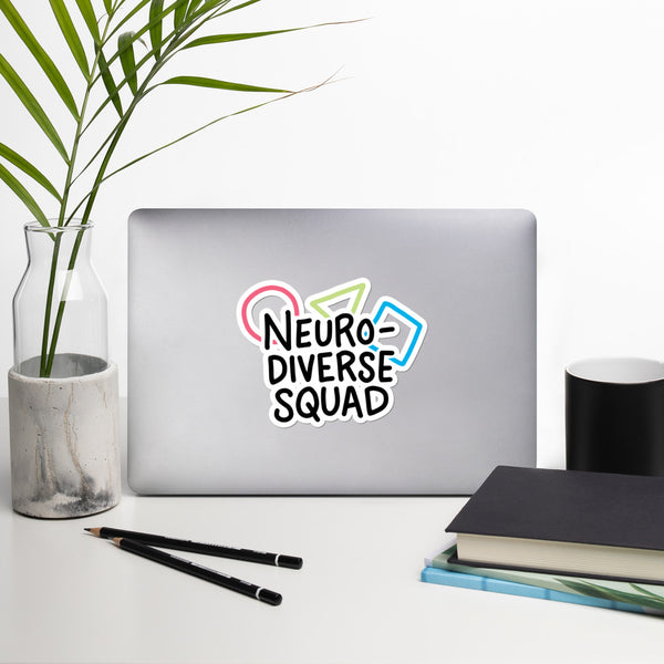 Neurodiverse Squad Sticker — sticker product photo, Anti-Planner design by Dani Donovan