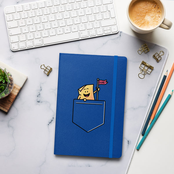 Hardcover Notebook (The Thing: Pocket) — notebook front cover, Anti-Planner design by Dani Donovan